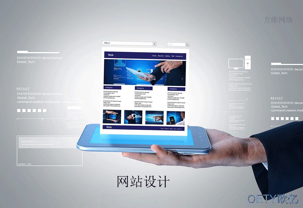 外贸独立站网页制作