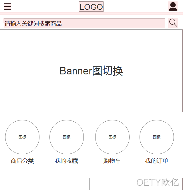 网站原型图